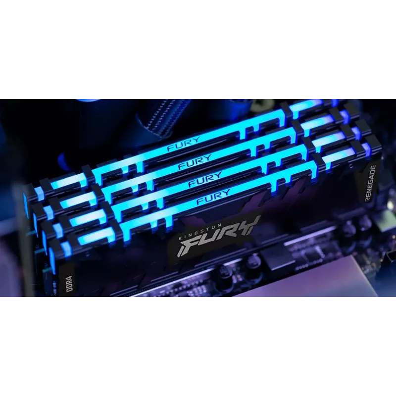 Kingston Technology FURY 32GB 3600MT/s DDR4 CL16 DIMM (Kit de 2) 1Gx8 Renegade RGB
