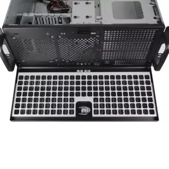 Caixa de computador Chieftec UNC-409S-B-OP, Rack, Preto