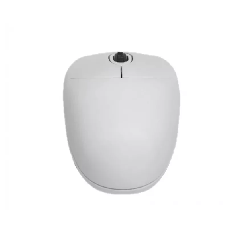 Rato Contour Design Active Key Contour lavável IP68 com roda de scroll com fio branco PMJ1