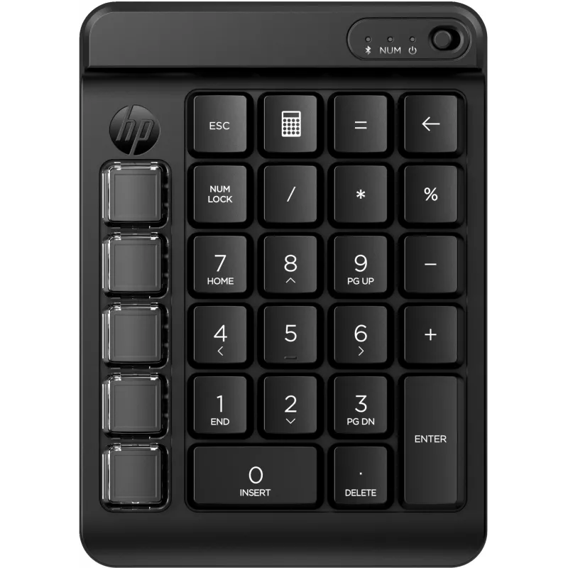 Teclado sem fios programável HP 435, Bluetooth, preto