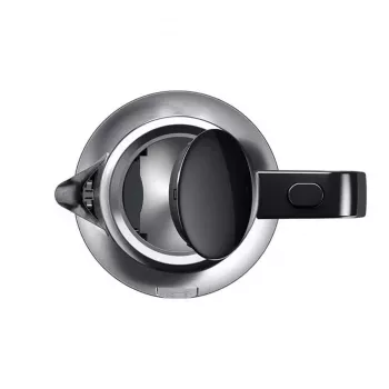 Chaleira elétrica Braun PurShine WK102AI-WK1500BK 1,7 L 2200 W preta, aço inoxidável