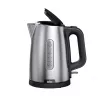 Chaleira elétrica Braun PurShine WK102AI-WK1500BK 1,7 L 2200 W preta, aço inoxidável