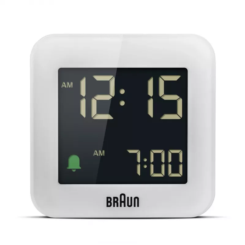 Despertador digital Braun BC08 branco