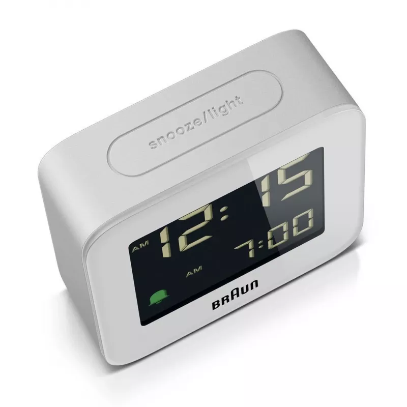 Despertador digital Braun BC08 branco