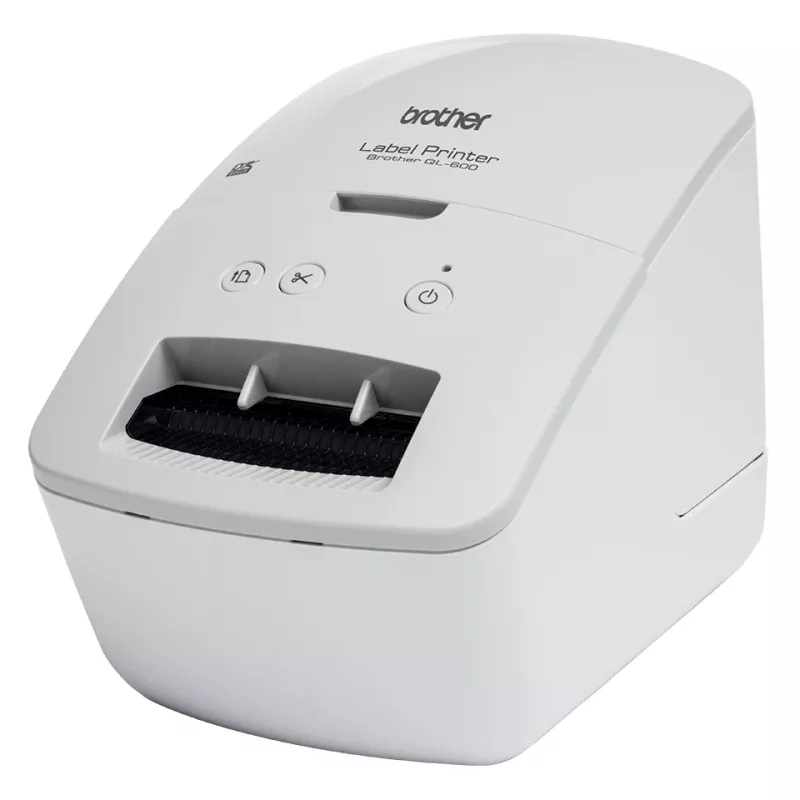 Impressora de etiquetas Brother QL-600G térmica direta cor 300 x 600 DPI 71 mm/s com fio e sem fios DK