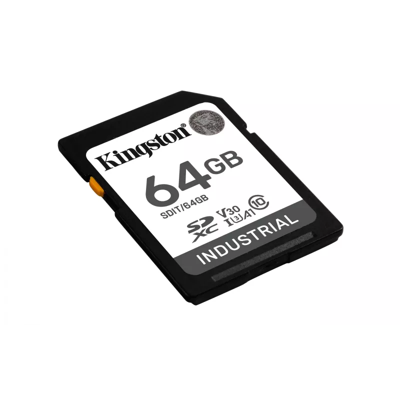Kingston Technology 64 GB SDXC memória flash industrial UHS-I pSLC
