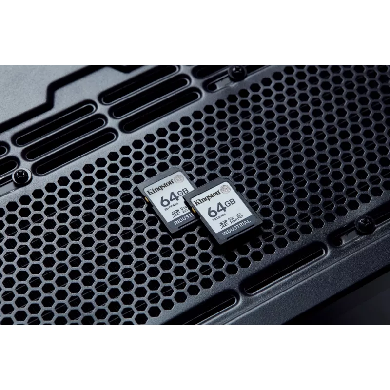 Kingston Technology 64 GB SDXC memória flash industrial UHS-I pSLC