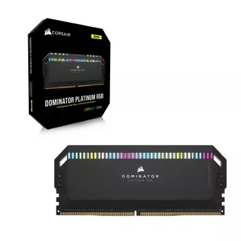 Memória CORSAIR 32 GB DDR5 (2x16 GB) DRAM 6000 MT/s CL30 AMD EXPO e Intel XMP kit de memória Vengeance RGB