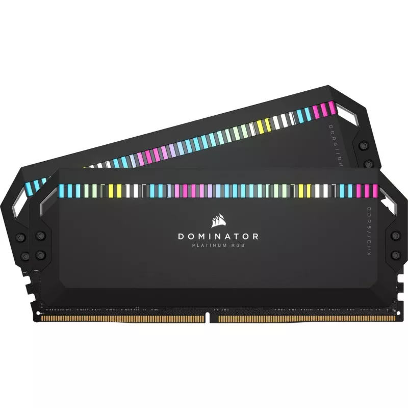 Memória CORSAIR 32 GB DDR5 (2x16 GB) DRAM 6000 MT/s CL30 AMD EXPO e Intel XMP kit de memória Vengeance RGB