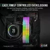 Memória CORSAIR 32 GB DDR5 (2x16 GB) DRAM 7000 MT/s CL34 kit de memória Vengeance RGB preta