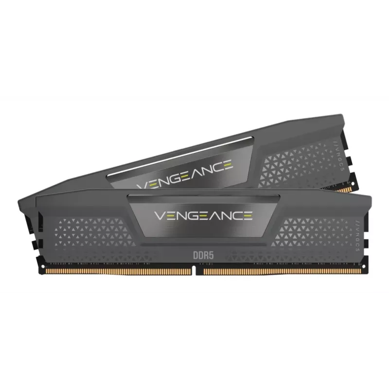 Memória CORSAIR 64 GB – DDR5 (2x32 GB) DRAM 5600 MT/s CL40 AMD EXPO e Intel XMP kit de memória Vengeance