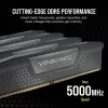 Memória CORSAIR 32GB (2x16GB) DDR5 DRAM 7200MT/s CL34 kit de memória Vengeance - preta