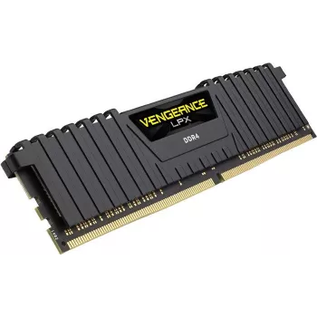 Memória CORSAIR 16 GB DDR4 2400 MHz C14 Vengeance Low Profile preta