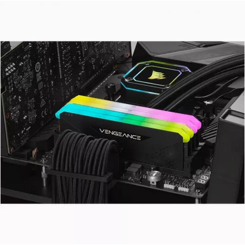 Memória CORSAIR – 32 GB – DDR4 – (2 x 16 GB) DRAM 3200 MHz C16 kit