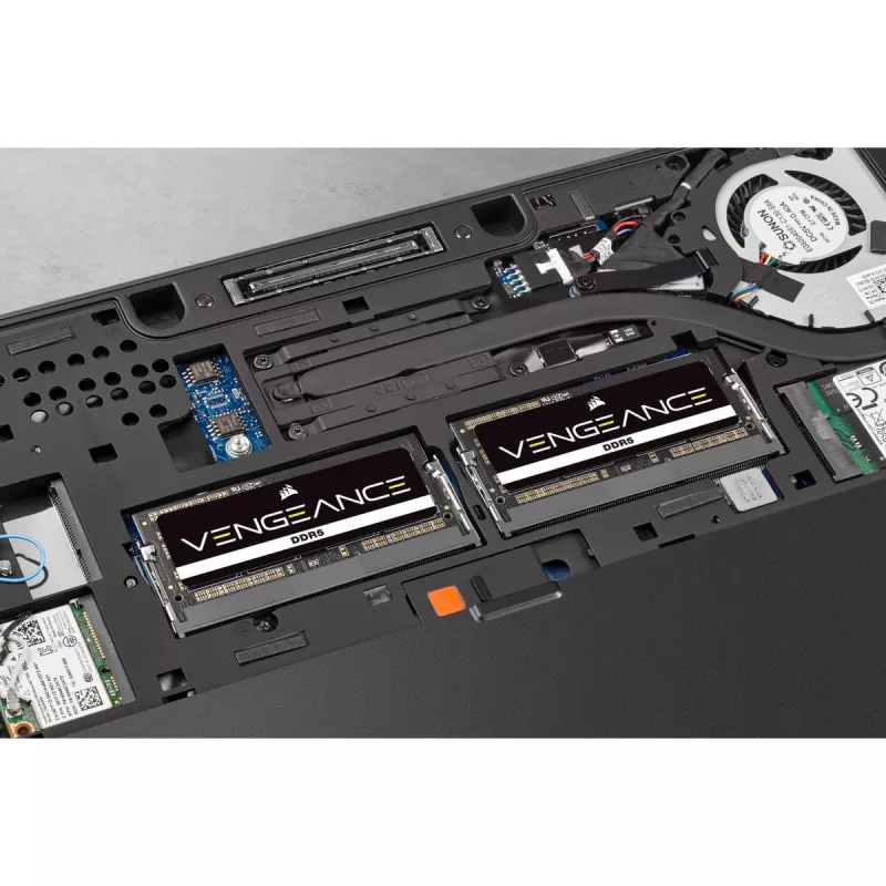 SO-DIMM 32 GB DDR5-4800, memória preta, CMSX32GX5M1A4800C40, Vengeance