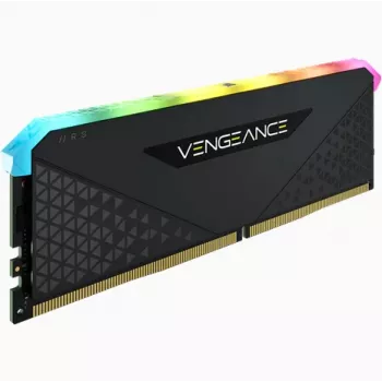 Memória CORSAIR 16GB DDR4 (1 x 16GB) DRAM 3200MHz C16 kit de memória Vengeance RGB RS