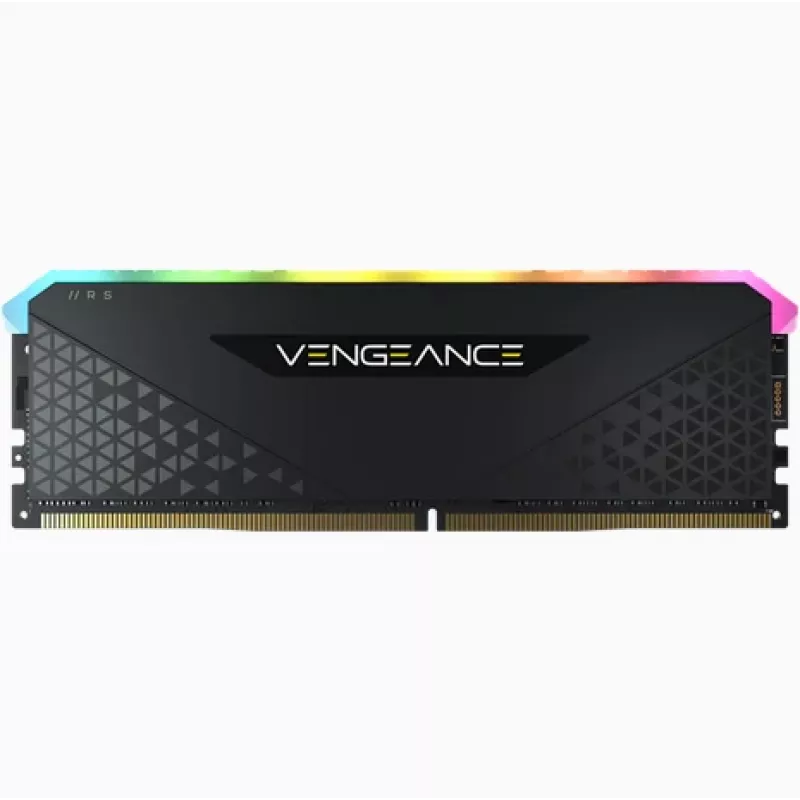 Memória CORSAIR 16GB DDR4 (1 x 16GB) DRAM 3200MHz C16 kit de memória Vengeance RGB RS