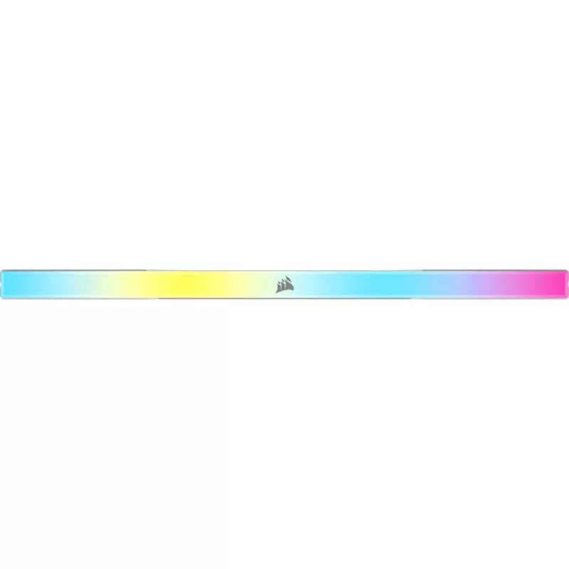 Memória CORSAIR 64 GB DDR5 (2x32 GB) DRAM 5200 MT/s CL40 kit de memória Vengeance RGB branco