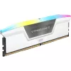 Memória CORSAIR 64 GB DDR5 (2x32 GB) DRAM 5200 MT/s CL40 kit de memória Vengeance RGB branco