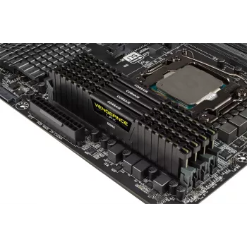 Memória CORSAIR 16GB DDR4 2400MHz C16 Vengeance Low Profilex preto