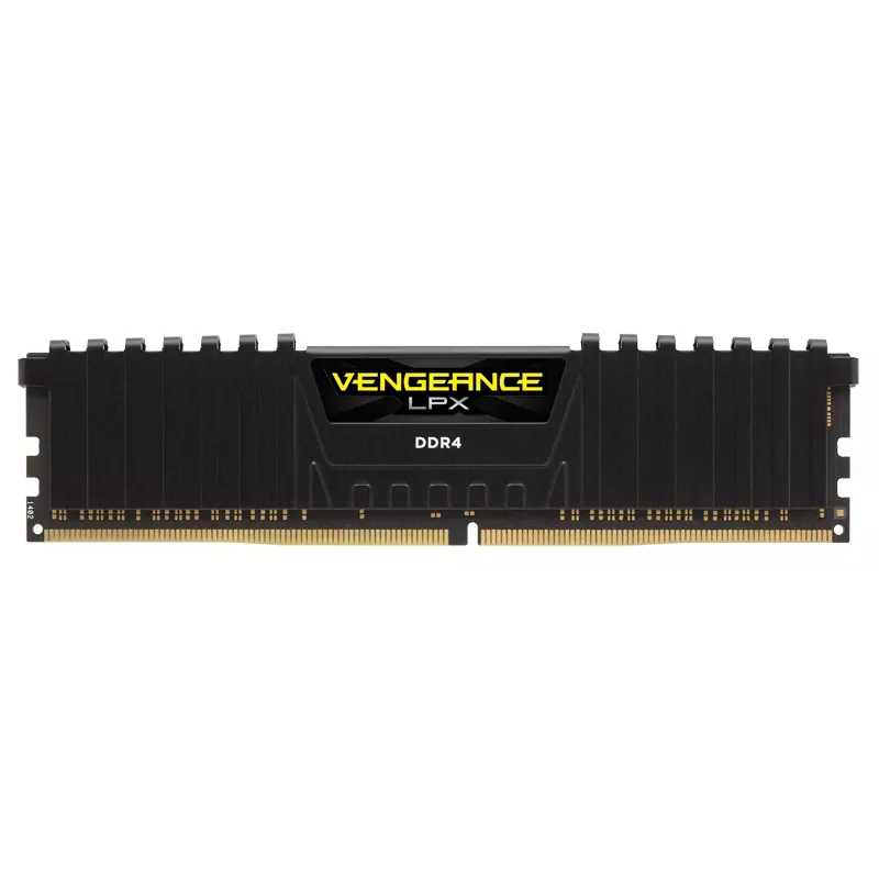Memória CORSAIR 16GB DDR4 2400MHz C16 Vengeance Low Profilex preto