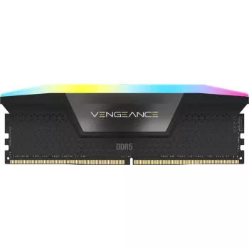 Memória CORSAIR 192GB DDR5 RGB (4x48GB) DRAM 5200MT/s CL38 kit de memória Vengeance – preto