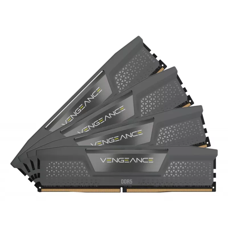 Memória CORSAIR 64GB - DDR5 (4x16GB) DRAM 5600MT/s CL36 AMD EXPO & Intel XMP kit de memória Vengeance
