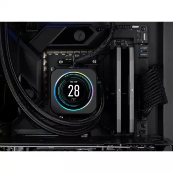 DIMM 64 GB DDR5-6000 (4x 16 GB) Quad-Kit, memória preta, CMK64GX5M4B6000Z36, Vengeance, AMD EXPO