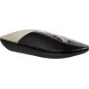 Rato sem fios HP Z3700 Gold, ambidestro, ótico, RF Wireless, 1200 DPI, dourado