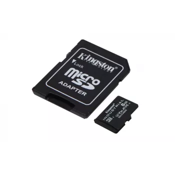 Cartão microSDHC Kingston Technology 8GB Industrial C10 A1 pSLC + adaptador SD