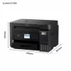 Epson EcoTank ET-3850 Jato de tinta A4 4800 x 1200 DPI 33 ppm Wi-Fi