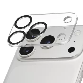 Proteção de lente de câmara PanzerGlass iPhone 17 Pro resistente a riscos e choques