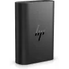 HP 600Q7AA carregador GaN USB-C de 65 W para portátil, 2 × USB-C, 20 V, preto