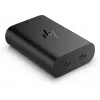 HP 600Q7AA carregador GaN USB-C de 65 W para portátil, 2 × USB-C, 20 V, preto