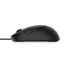 Rato com fio DELL Pro - MS3220 - preto, ambidestro, laser, USB Type-A, 3200 DPI, 2 ms, preto
