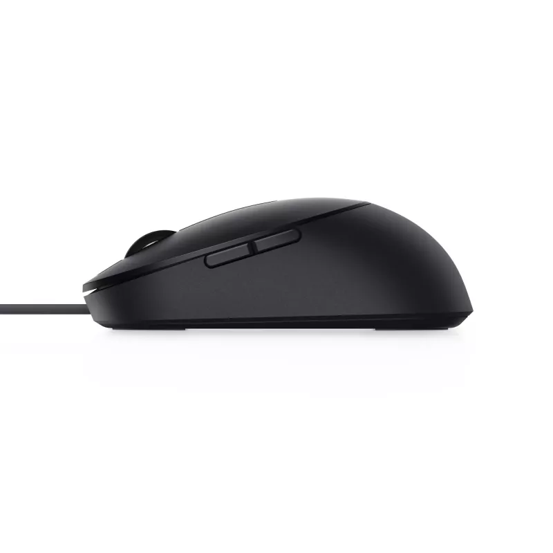 Rato com fio DELL Pro - MS3220 - preto, ambidestro, laser, USB Type-A, 3200 DPI, 2 ms, preto