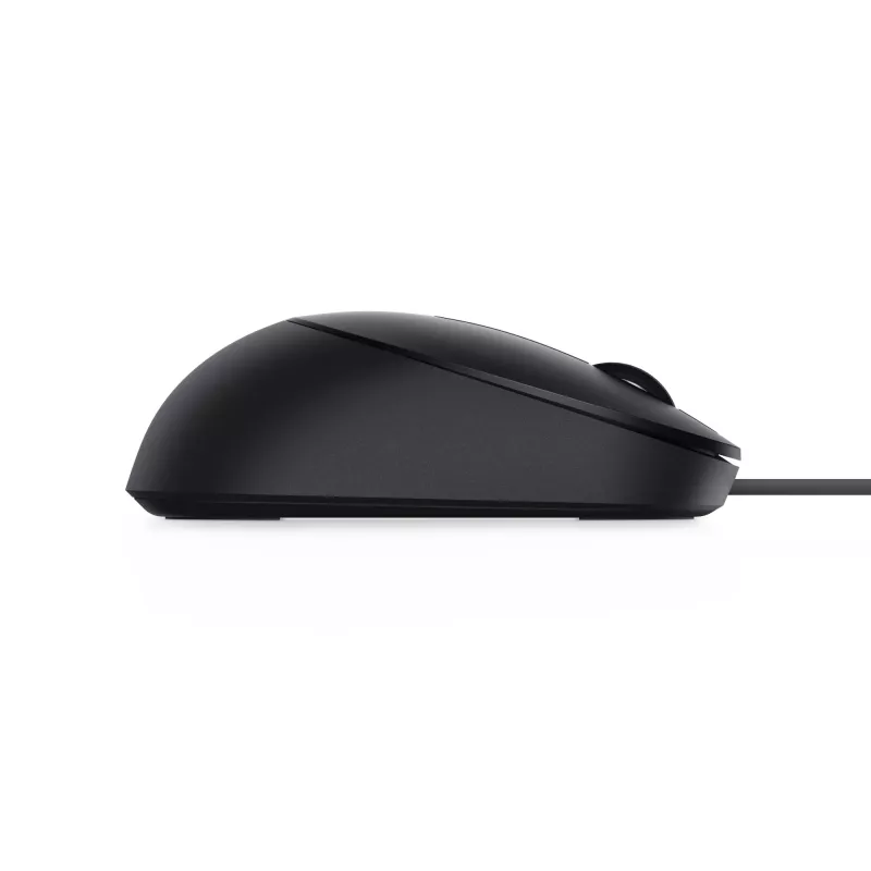Rato com fio DELL Pro - MS3220 - preto, ambidestro, laser, USB Type-A, 3200 DPI, 2 ms, preto