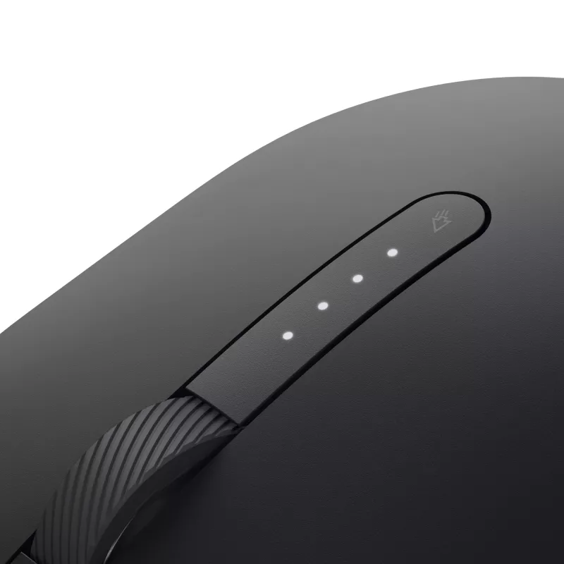 Rato com fio DELL Pro - MS3220 - preto, ambidestro, laser, USB Type-A, 3200 DPI, 2 ms, preto