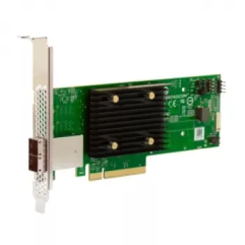 BROADCOM Hba 9500-8e Tri-mode - Controlador de armazenamento - SATA 6Gb/s / SAS 12Gb/s / PCIe 4.0 (NVMe) - PCIe 4.0 x8