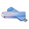 WESTERN DIGITAL SanDisk Creator Phone Drive - 128 GB pen drive - USB-C/Lightning - azul