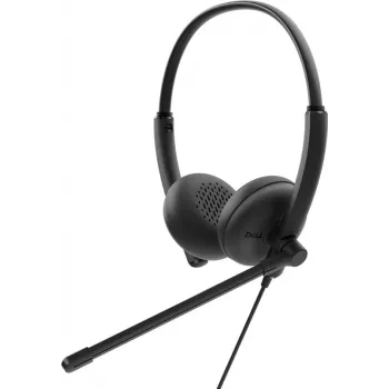 DELL WH125 headset com fio arco de cabeça chamadas/música USB Type-A preto