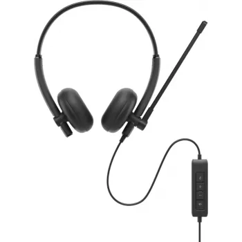 DELL WH125 headset com fio arco de cabeça chamadas/música USB Type-A preto