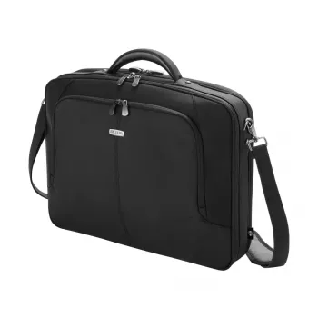 DICOTA Eco Multi Plus - Mala para portátil 14-15.6 polegadas - preto / 600d Rpe poliéster