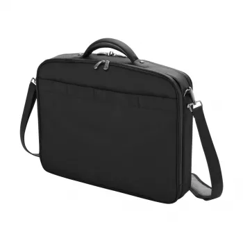 DICOTA Eco Multi Plus - Mala para portátil 14-15.6 polegadas - preto / 600d Rpe poliéster