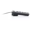 Teclado DELL KB813 universal USB QWERTZ alemão preto