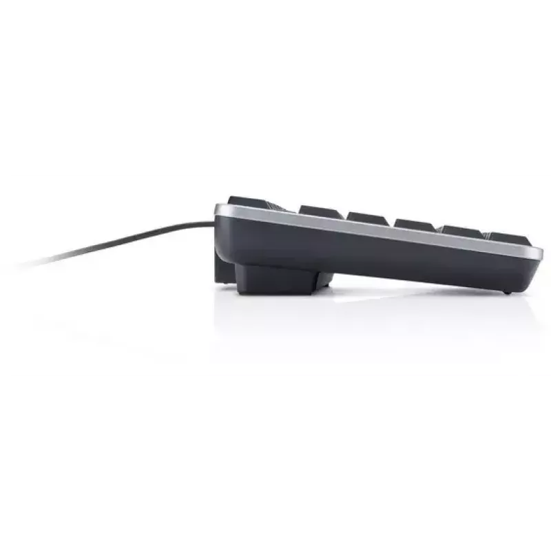 Teclado DELL KB813 universal USB QWERTZ alemão preto