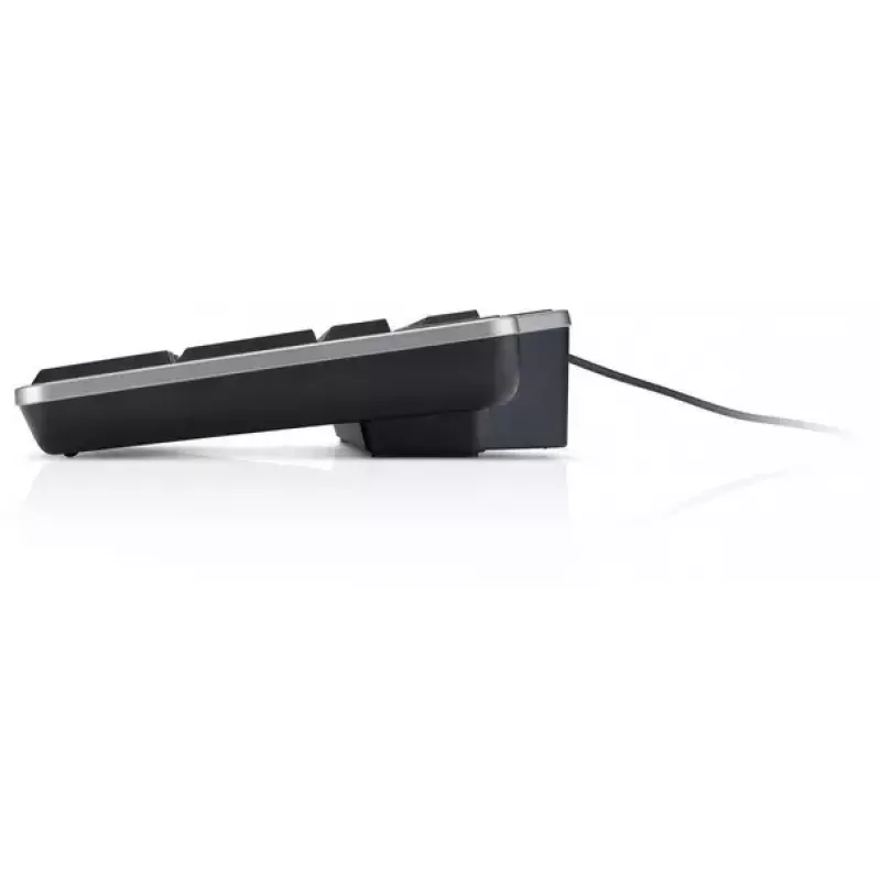 Teclado DELL KB813 universal USB QWERTZ alemão preto