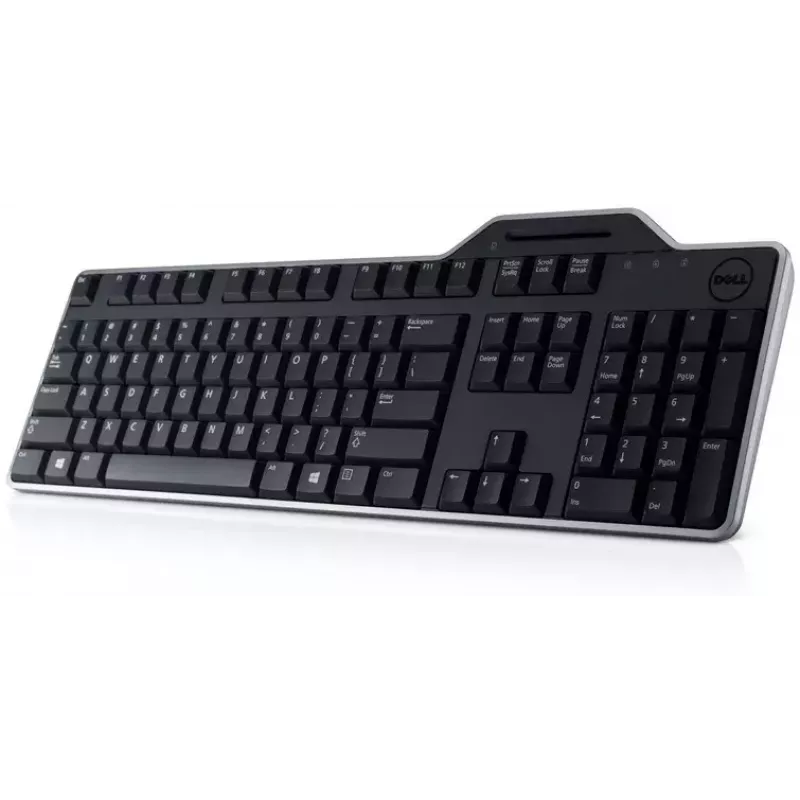 Teclado DELL KB813 universal USB QWERTZ alemão preto