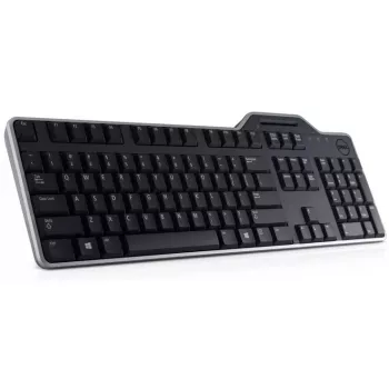 Teclado DELL KB813 universal USB QWERTZ alemão preto