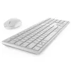 Teclado e rato DELL KM5221W-WH incluídos Office RF sem fios QWERTZ alemão branco